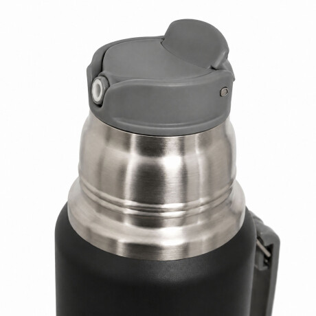 Set Matero Termo 1L Ac. Inox + Mate 160ml Térmico Completo Negro