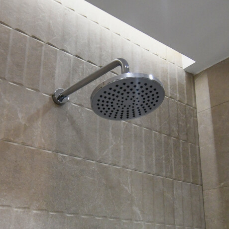 GRIFERIA ROSETA DUCHA ARTICULADA REDONDA BRILLO CROMO BAÑO CROMO