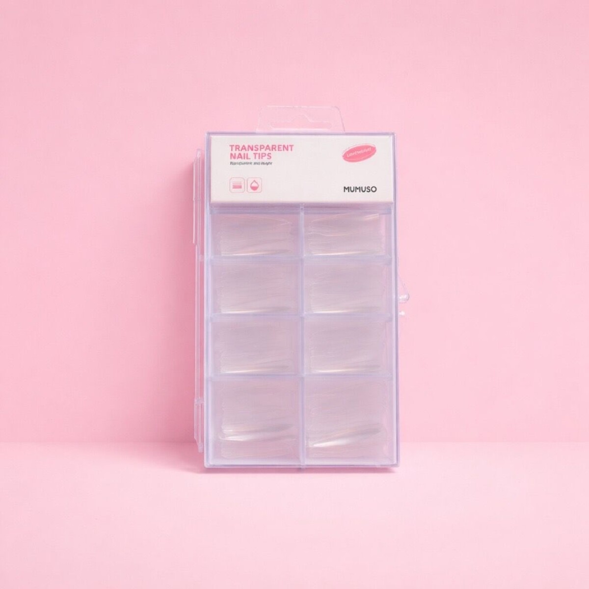 PUNTAS DE UÑAS TRANSPARENTES 