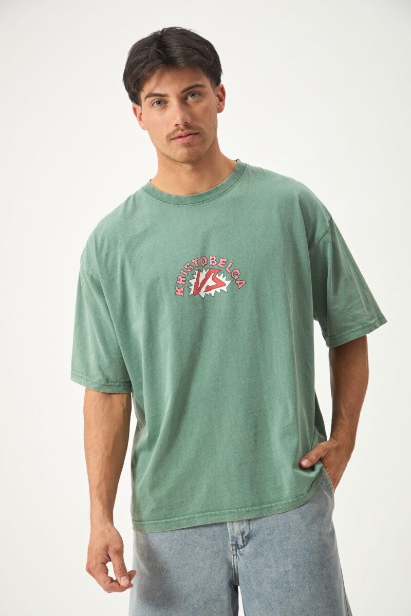 REMERA STREET RIDERS - VERDE 