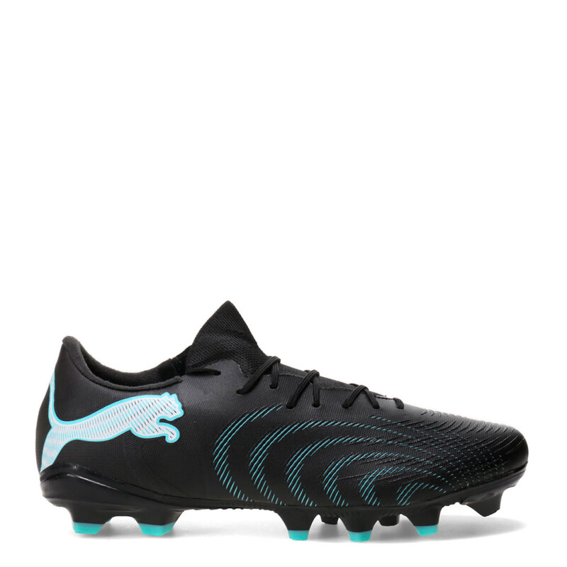 Championes de Hombre Puma Future 9 Match Fusion Fg/Ag Negro - Verde Menta