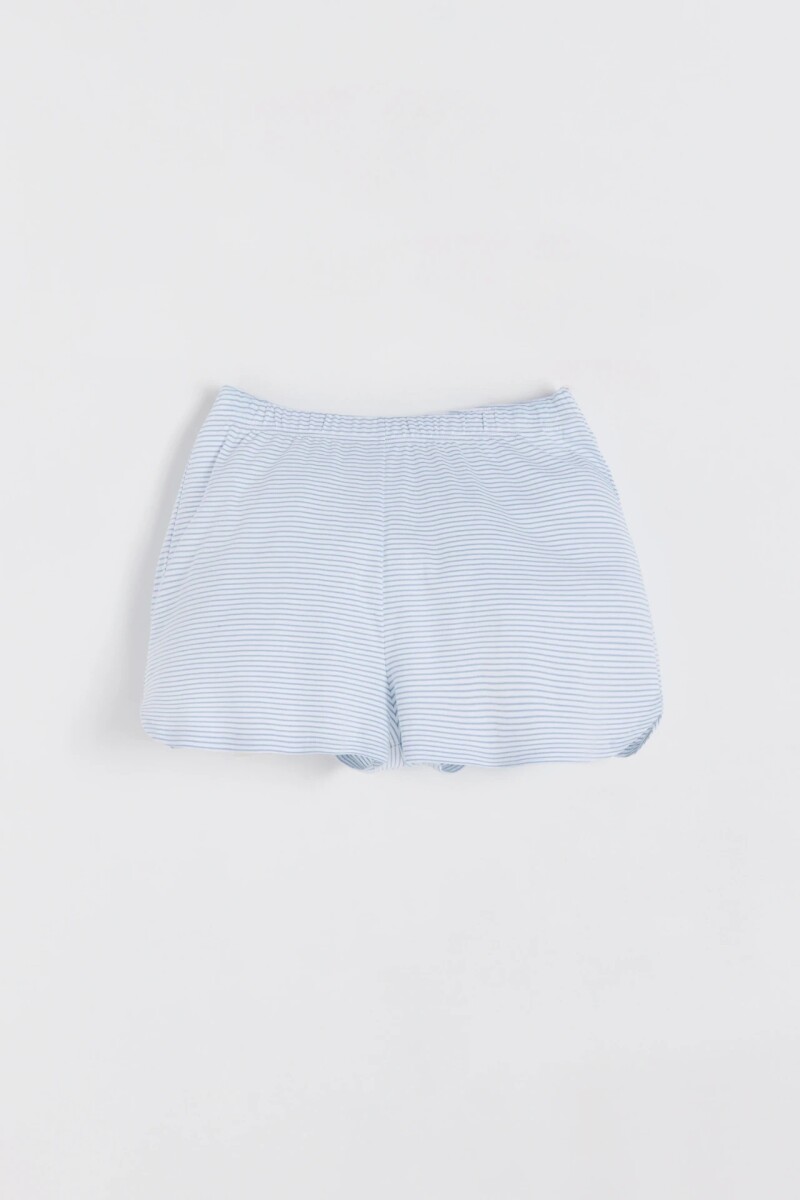 PIJAMA MOMMY AND ME STRIPES Blanco