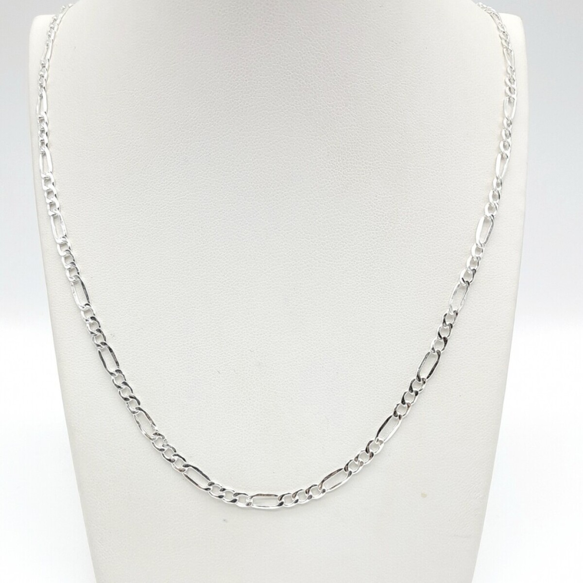 Cadena de Plata 925 Figaro - Largo 45 cm 