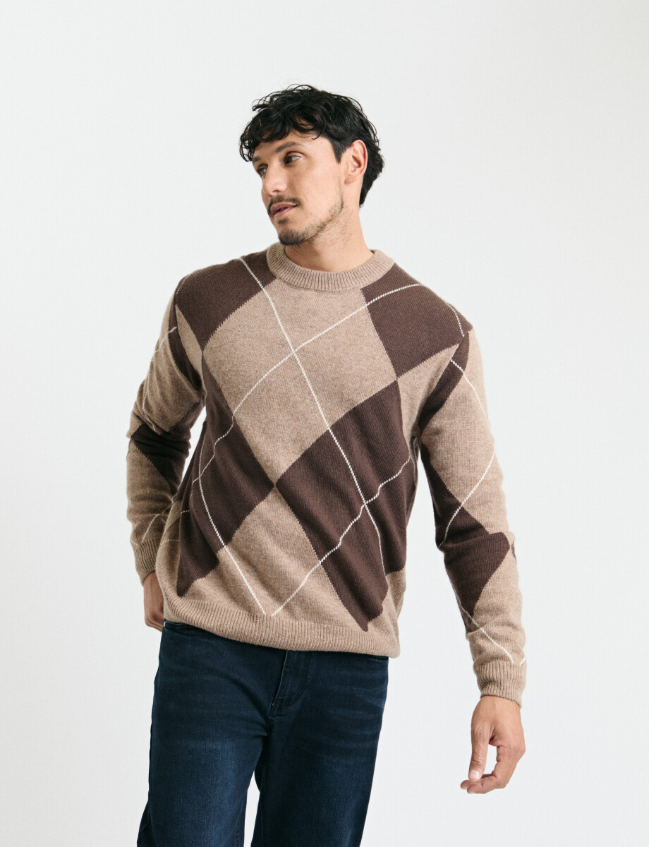 SWEATER HARRY - Camel 