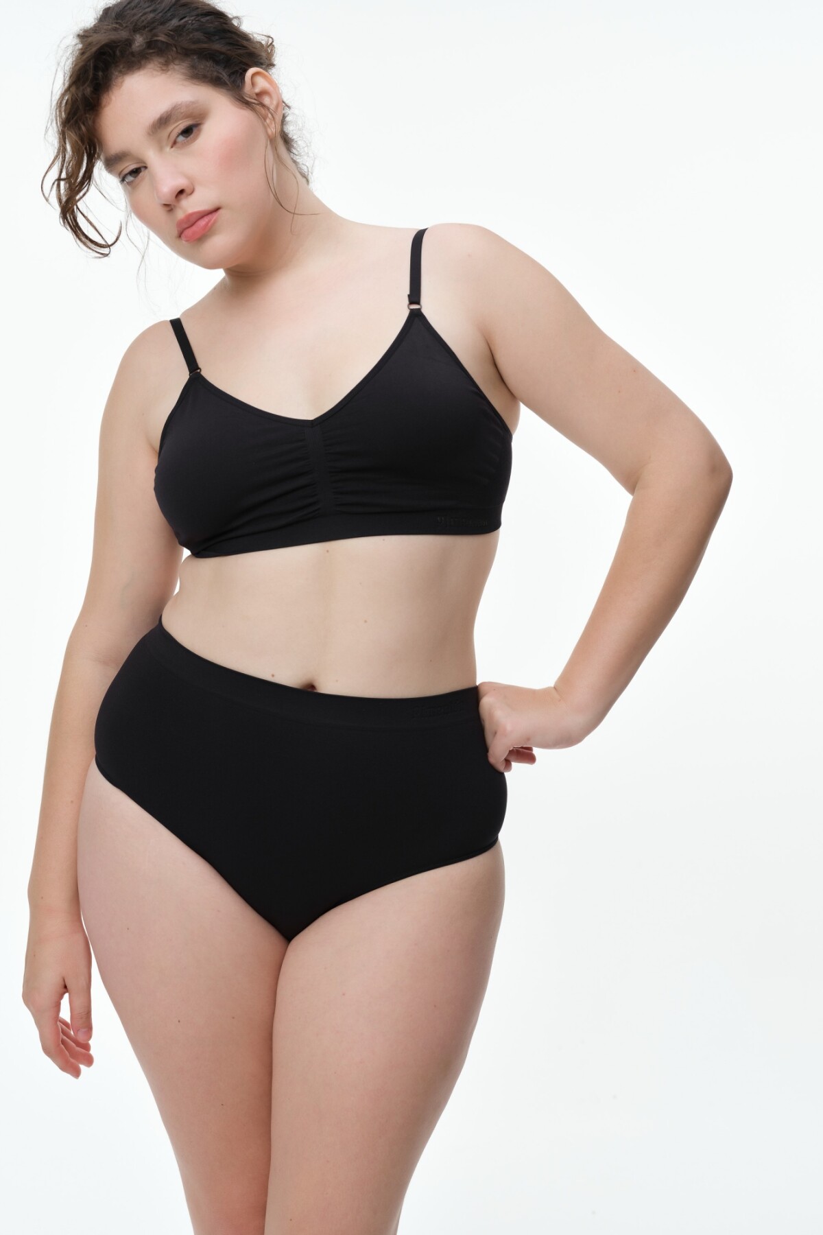 Soutien Copa Removible Seamless Negro