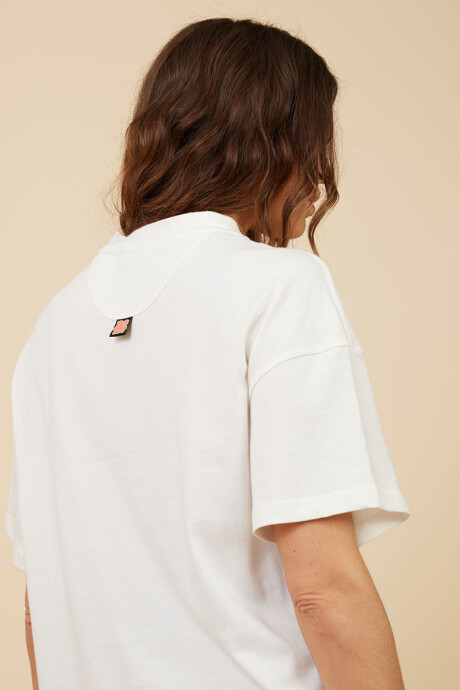 T-SHIRT TROCAY RUSTY Blanco