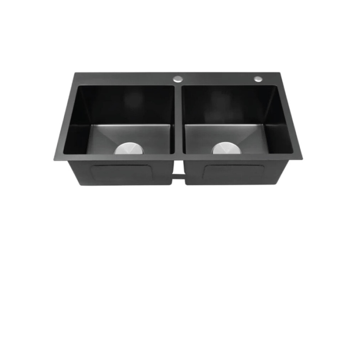 Vindex Pileta Doble Black 82 x 45 Cm 
