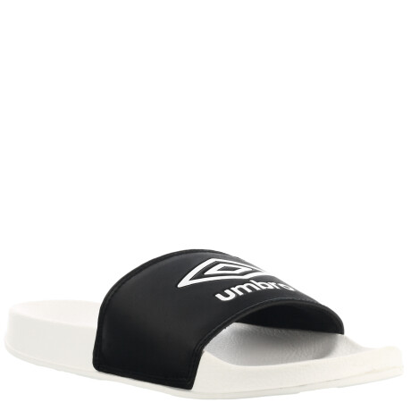 Chanclas de Hombre Umbro Locker Room Negro - Blanco