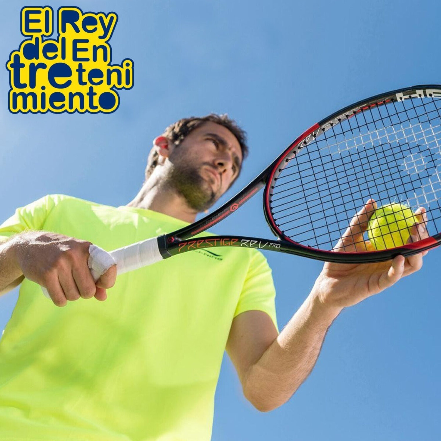 Set 3 Cintas Over Grip P/ Raqueta Tenis Profesional — El Rey del