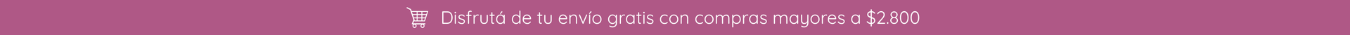 Envío Gratis $2.800