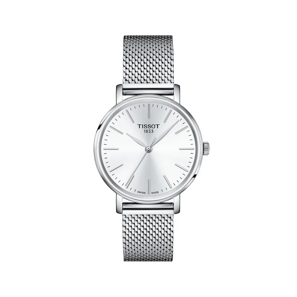 Reloj Tissot Everytime Lady T1432101101100 para mujer de acero - Plateado 