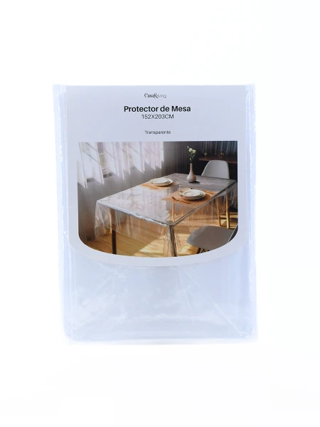 PROTECTOR DE MESA TRASPARENTE TRANSPARENTE