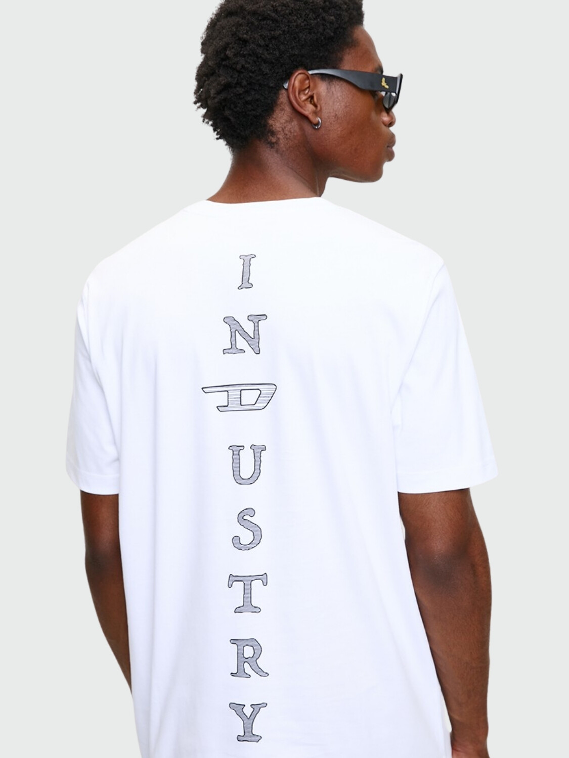 DIESEL - Remera T-Adjust- T6 Blanco