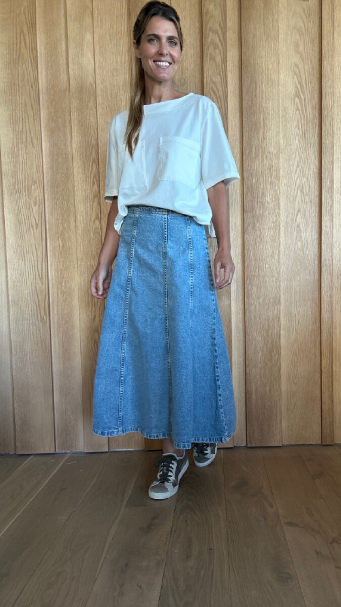 Pollera Mónaco - Sky Blue 