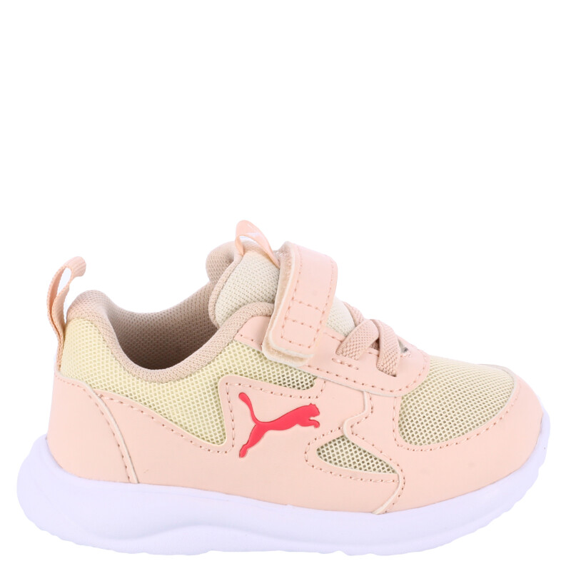 Championes Infantiles Puma Fun Racer Inf Rosa - Amarillo