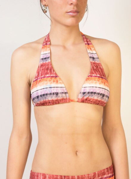 Halter granada ii Stripe batik