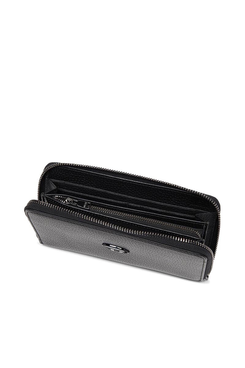 Cartera Con Cremallera Para Hombre Continental Zip L Negro