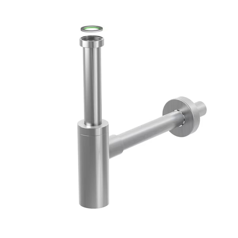 Sifón botella lavatorio inoxmater 1.1/4 acero satinado BONOMINI Sifón Botella Lavatorio Inoxmater 1.1/4 Acero Satinado Bonomini