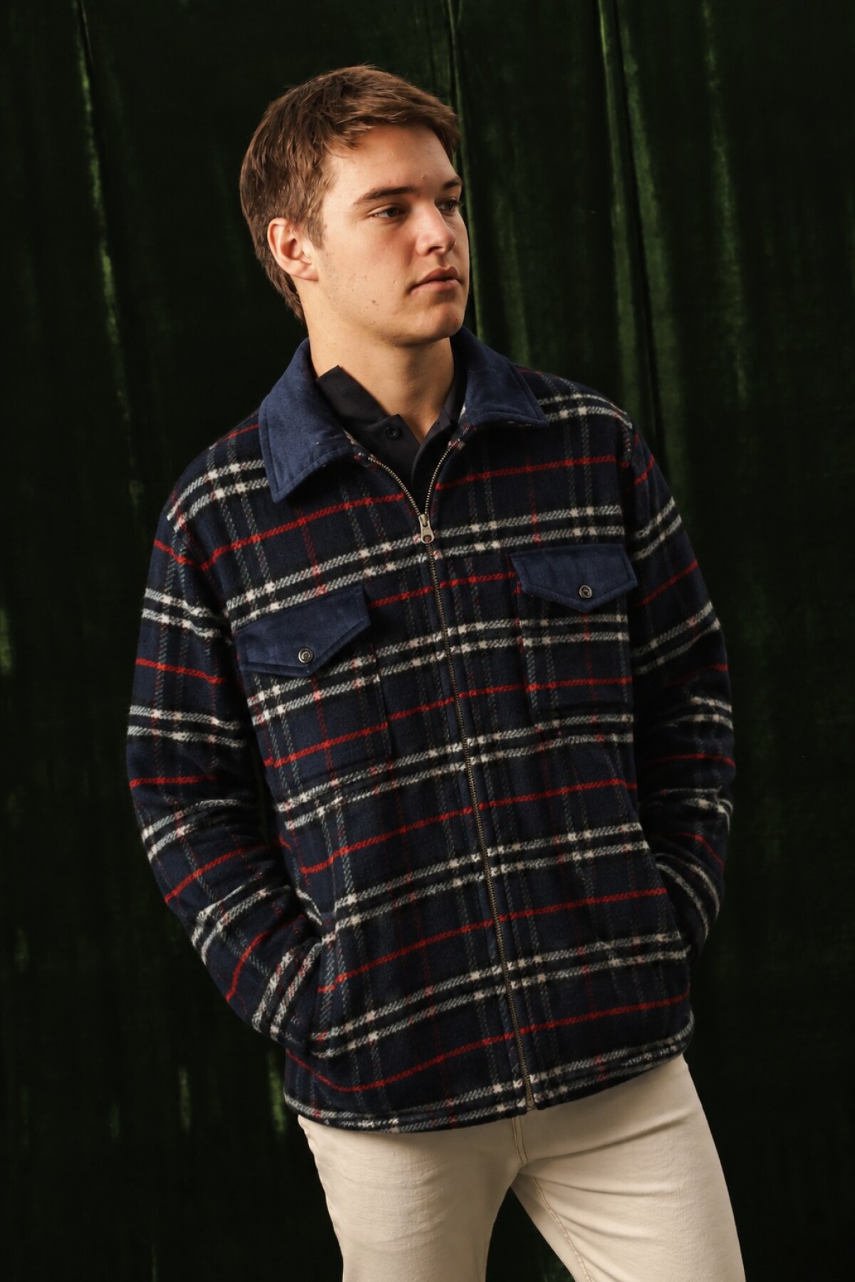 Campera New Zeland Azul Marino