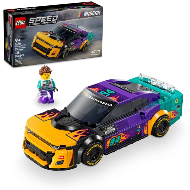Lego Speed Champions Nascar Next Gen Chevrolet Camaro 76935 Cantidad De Piezas 328 Lego Speed Champions Nascar Next Gen Chevrolet Camaro 76935 Cantidad De Piezas 328