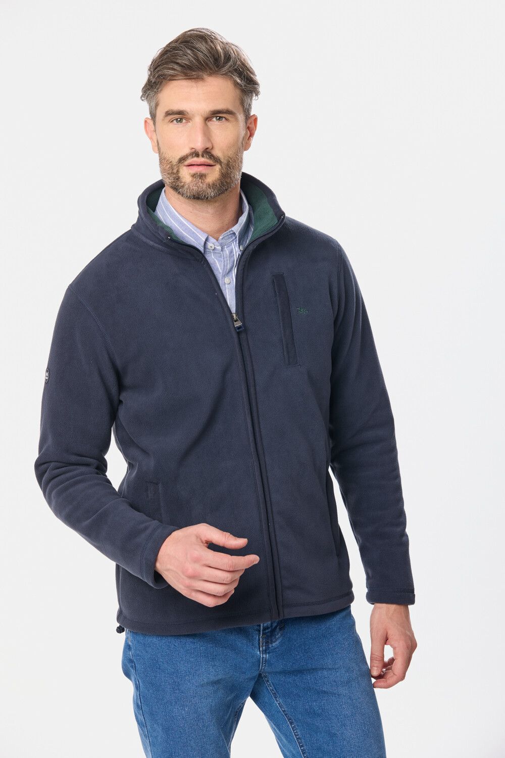 CAMPERA POLAR DE ABRIGO Azul