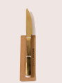 Cuchillo Set 4 Un. Dorado