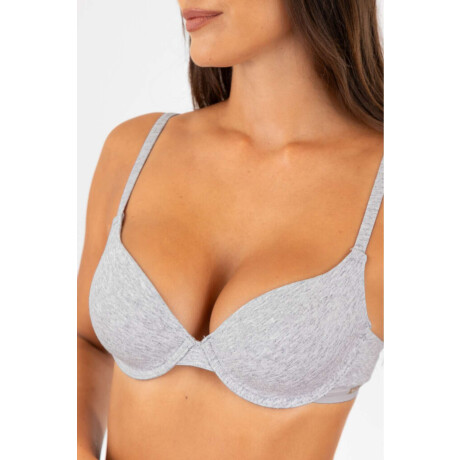 Soutien copa b cotton Gris melange
