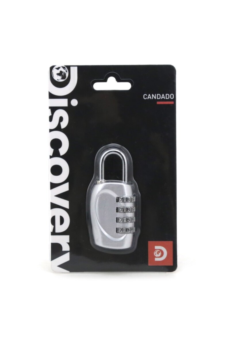 Candado para Valija - Discovery Plateado