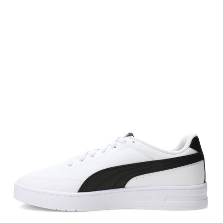 Championes de Hombre Puma Court Classic Clean Blanco - Negro