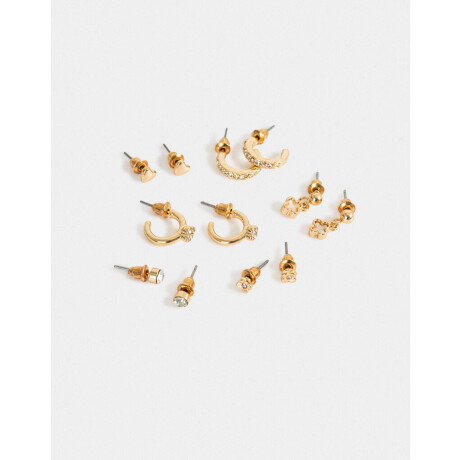 Set De Aros Lucky Dorado