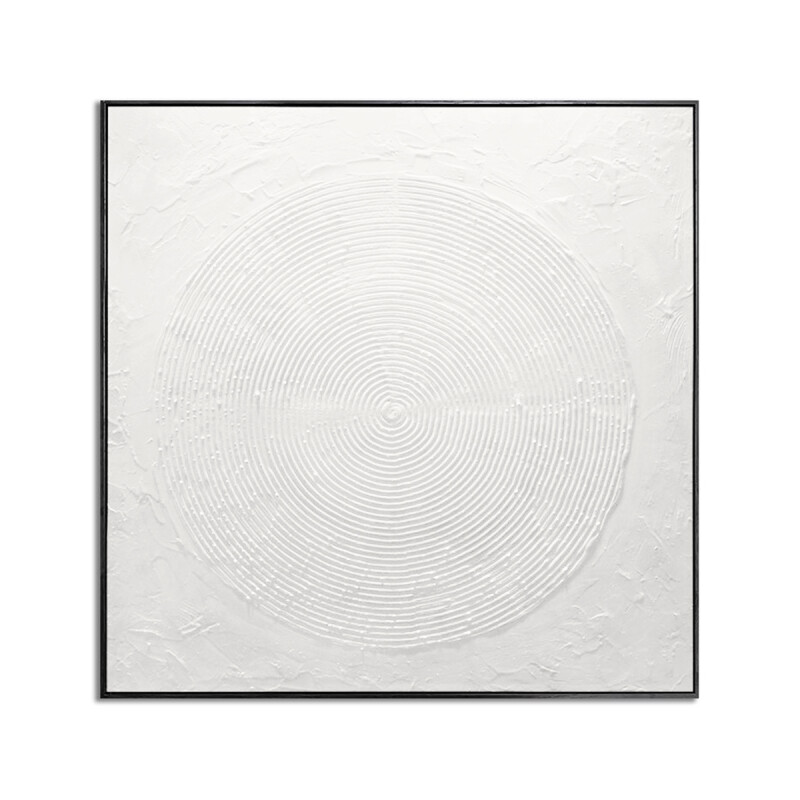 CUADRO CANVAS 80x80cm MARCO PINTURA FORMAS 2 CUADRO CANVAS 80x80cm MARCO PINTURA FORMAS 2