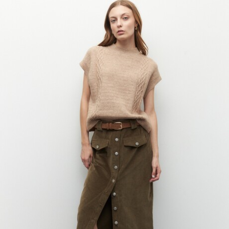 FALDA MILORA Verde Militar