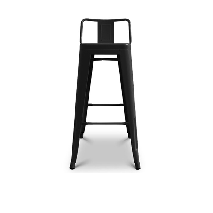 Banqueta Alta Tolix Black
