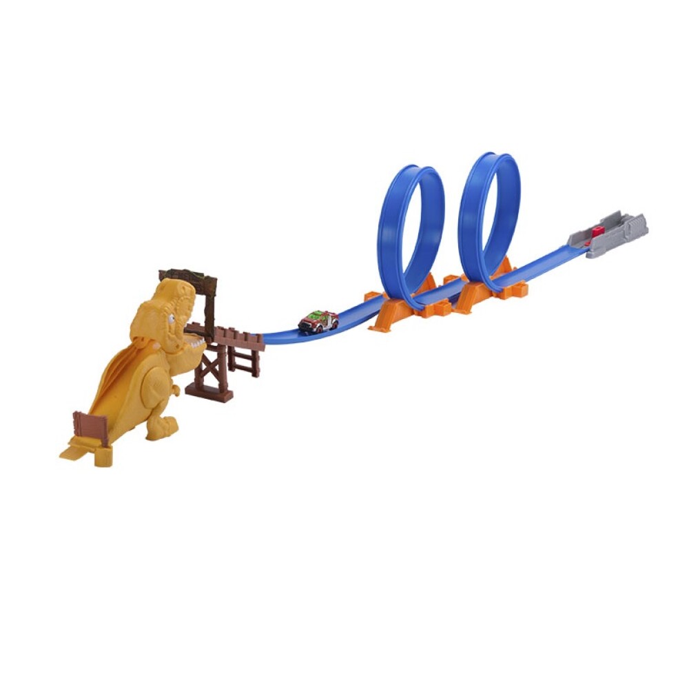 Pista de Autos Metal Machines T-Rex Attack + Auto METAL MACHINES PISTA T-REX ATACK C/VEHICULO