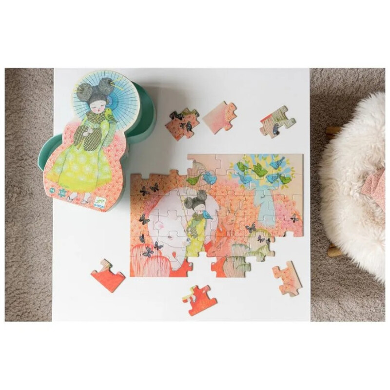 Puzzle Silueta Kokeishi Djeco 36 Pzs Puzzle Silueta Kokeishi Djeco 36 Pzs