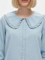 Camisa Honna Celeste Claro