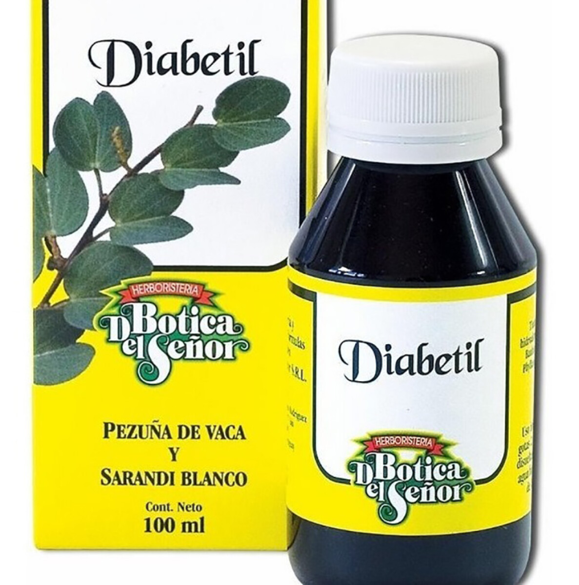 Tintura fitoextracto Botica del Señor - Diabetil 100 ml 