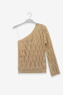 LARA KNIT TOP Gold
