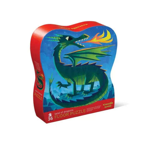 Puzzle Crocodile Creek 36 Piezas 45 x 60 cm Tierra De Dragones