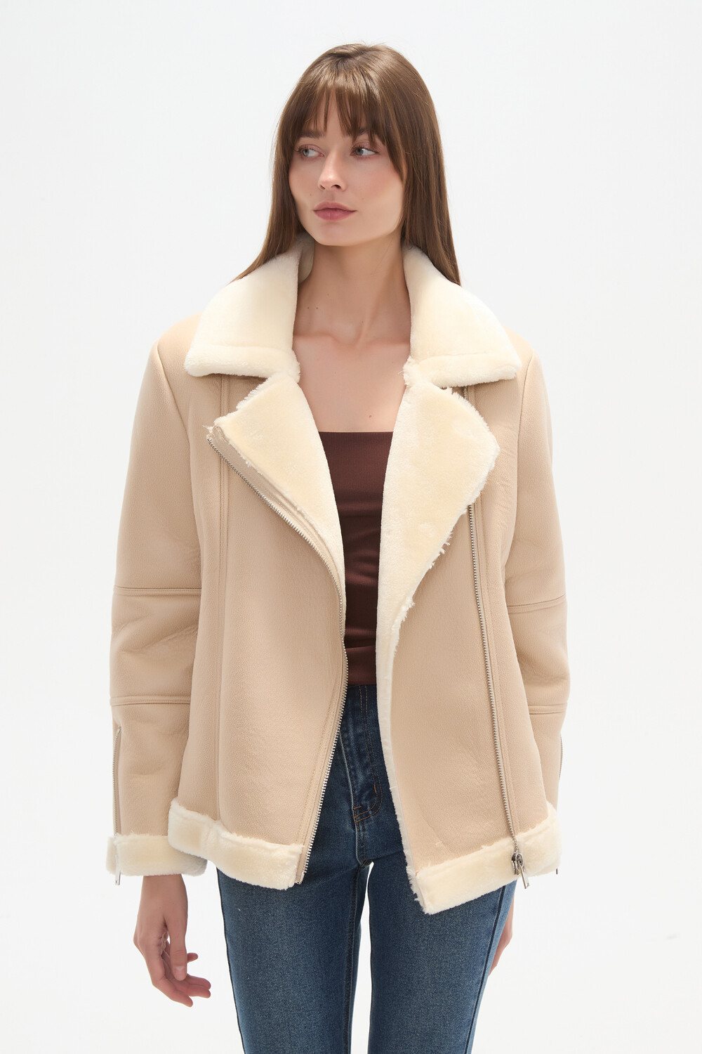 Campera Duran Crudo / Natural