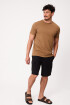 T-SHIRT GOLFO S27 POLANCO Tostado