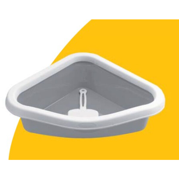 ARENERO STEFANPLAST SPRINT CORNER GRIS/BLANCO ARENERO STEFANPLAST SPRINT CORNER GRIS/BLANCO