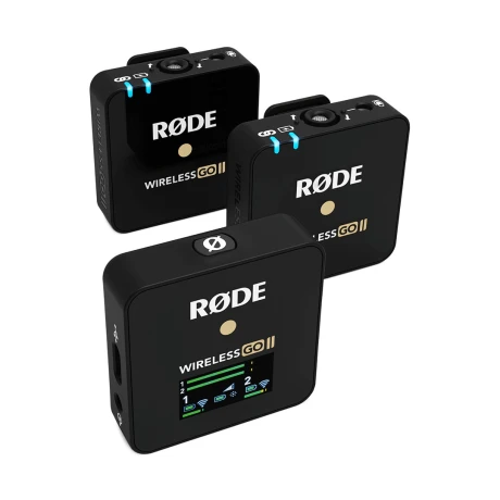 MICRÓFONO INALÁMBRICO RODE WIRELESS GO II X2 MIC MICRÓFONO INALÁMBRICO RODE WIRELESS GO II X2 MIC
