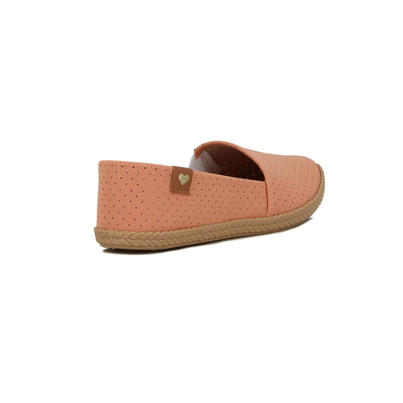 Moleca Zapatilla Casual Calada Salmon