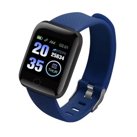 Reloj Pulsera Smartwatch 116 Plus AZUL