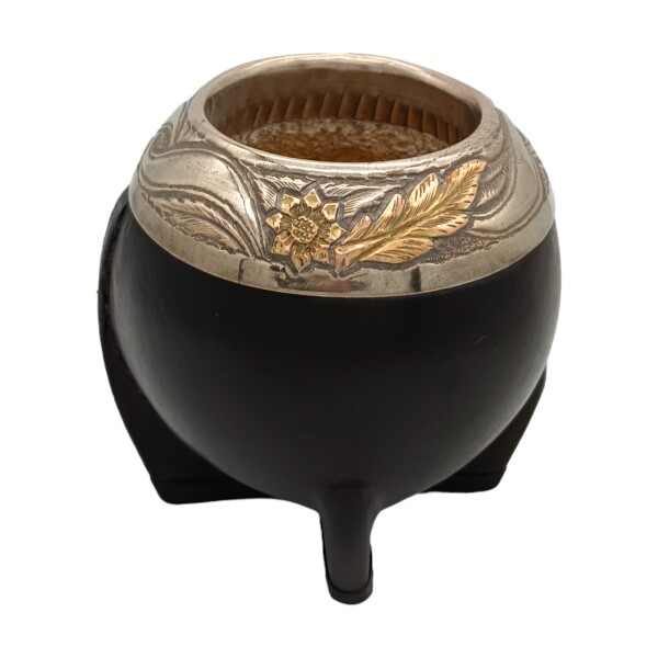 MATE TORPEDO PLATA Y ORO 09 Marrónuniforme
