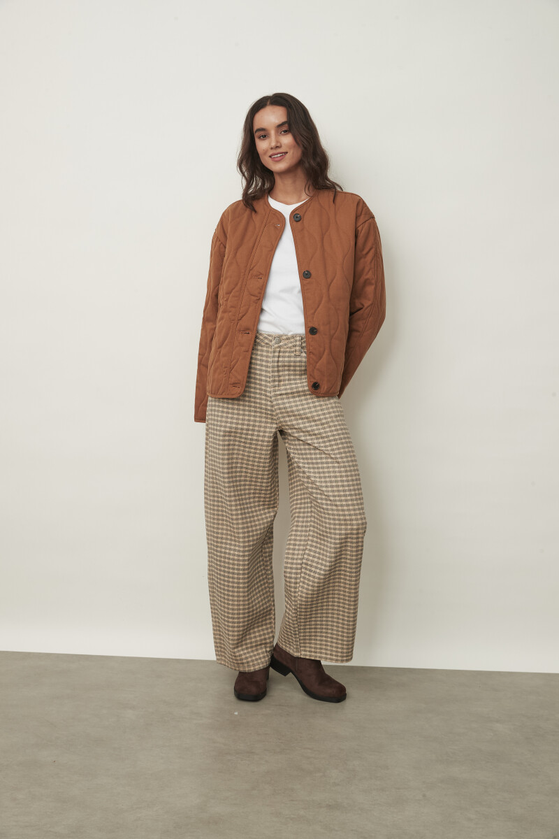 CAMPERA FEATHER - BEIGE 