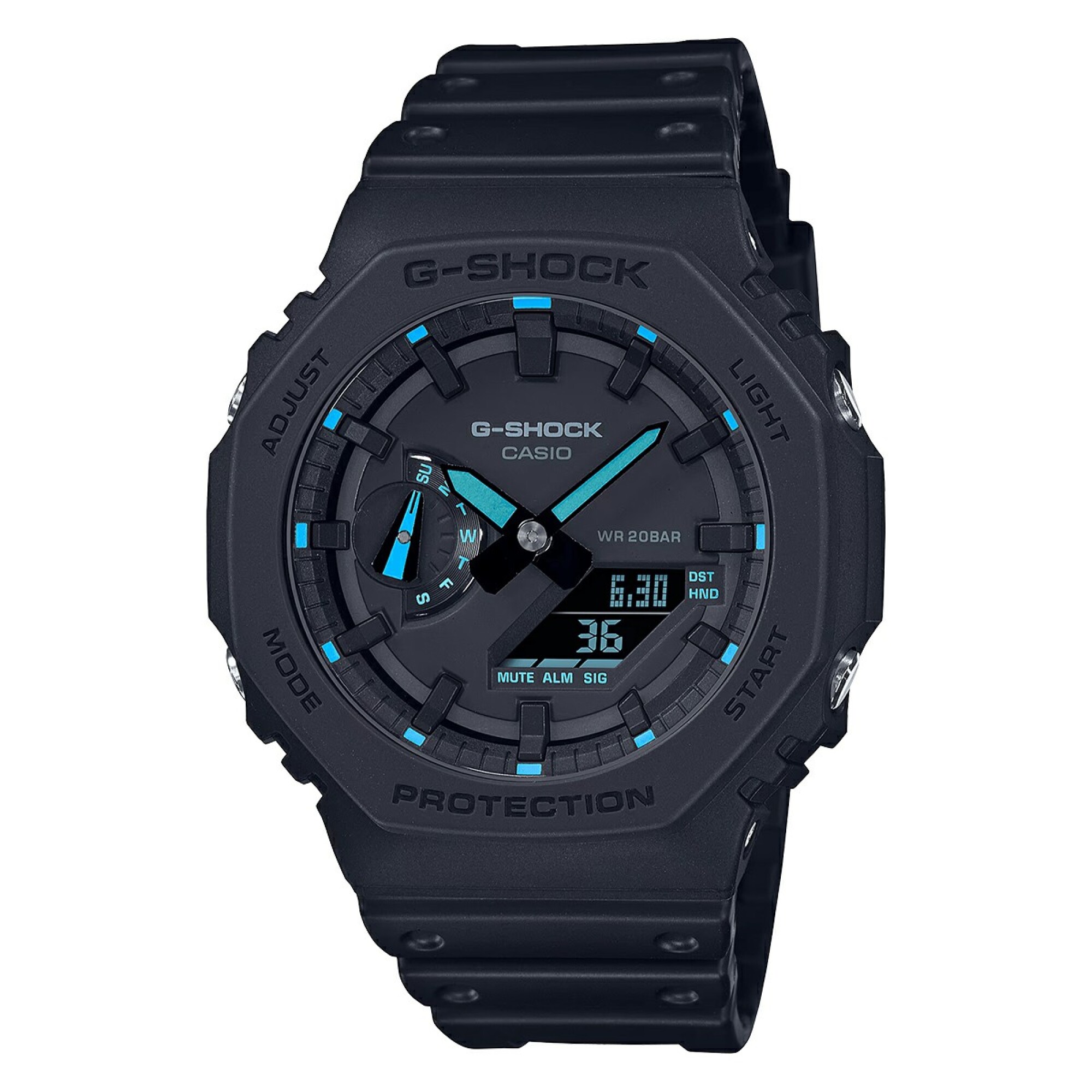 Reloj G Shock Deportivo Resina Negro WatchMe