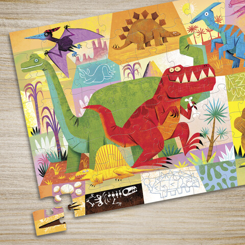 Puzzle Crocodile Creek 72 Piezas 35 x 48 cm DINO