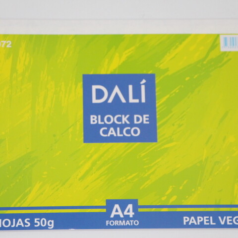 BLOCK CALCO A4 X 20 HOJAS 50 GRS. BLOCK CALCO A4 X 20 HOJAS 50 GRS.